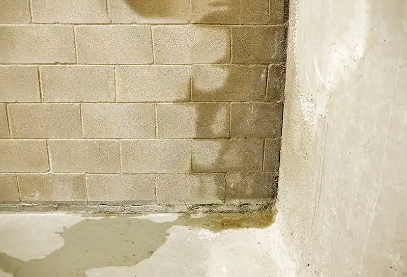 Before basement renovation in North York